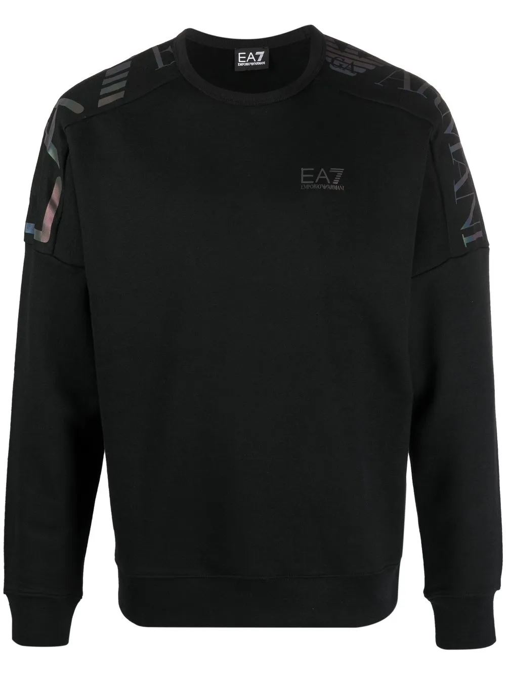 

Ea7 Emporio Armani logo-print detail sweatshirt - Black