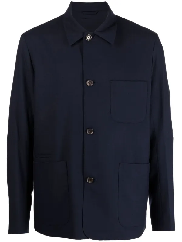 Paul Smith ワークジャケット | ブルー | FARFETCH JP