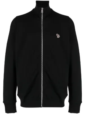 Ea7 Emporio Armani ジップアップ スウェットシャツ | ブラック