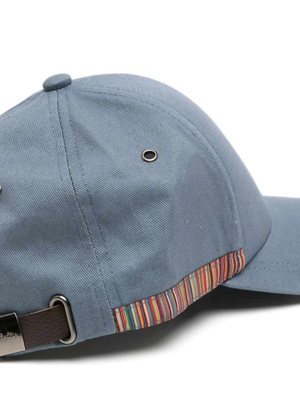 Paul Smith Twill honkbalpet - Blauw