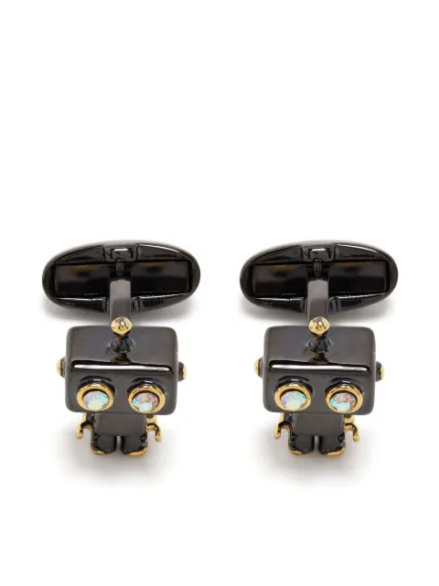 Paul Smith Manschettenknöpfe mit Roboterform