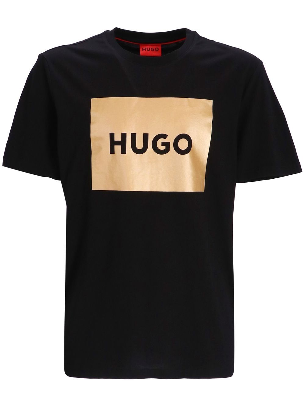 

HUGO logo-print T-shirt - Black