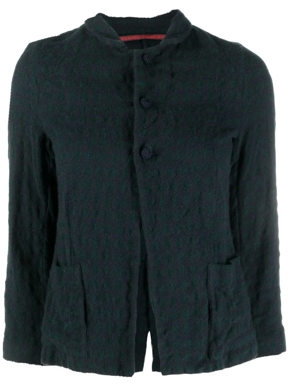 

Daniela Gregis single-breasted cashmere jacket - Green