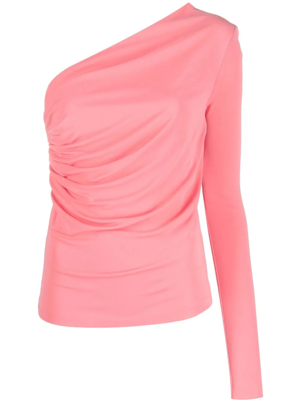 

Dsquared2 ruched one-sleeve blouse - Pink