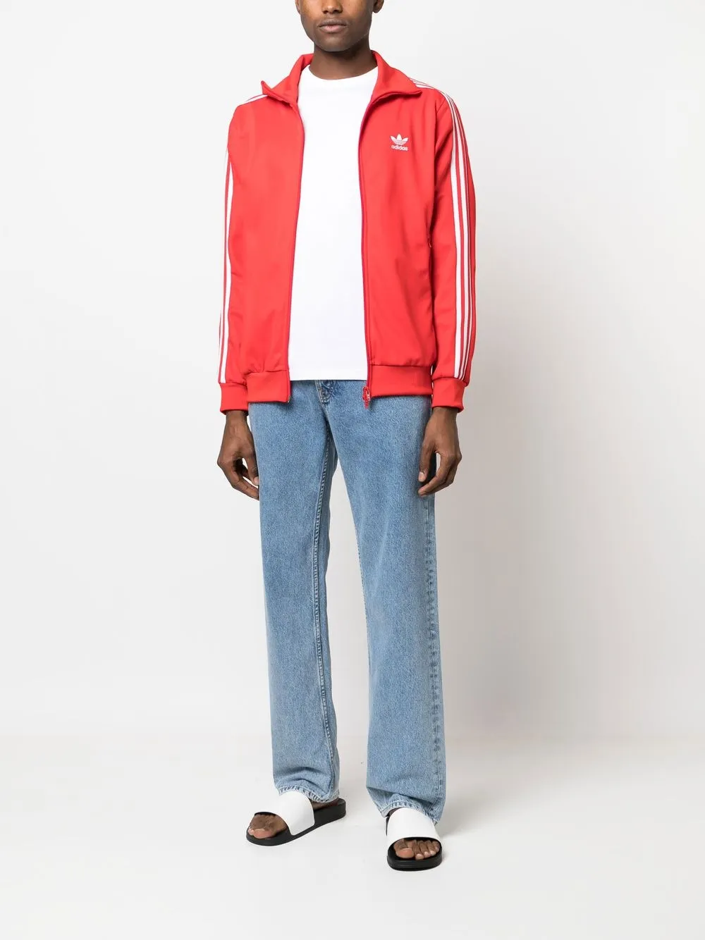 ADIDAS ORIGINALS ORIGINALS 三条纹拉链夹克