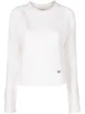 Michael Michael Kors cut-out detail sweater - White