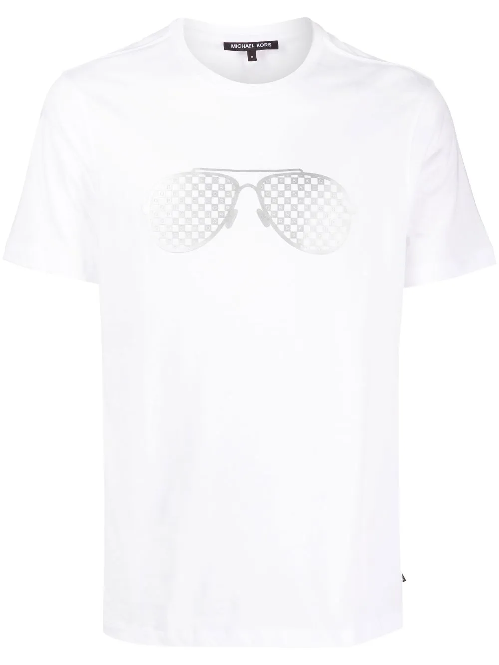 

Michael Kors Sunglasses-print round-neck T-shirt - White