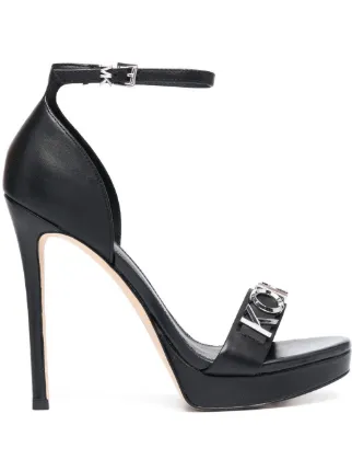 Michael Michael Kors Jordyn 125mm Heeled Sandals Black FARFETCH PH