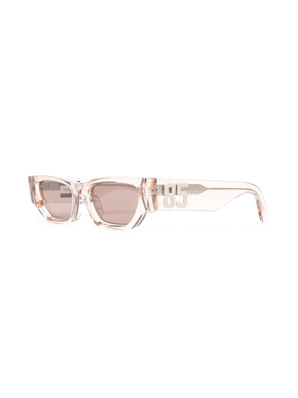 Shop Tommy Hilfiger Cat Eye-frame Sunglasses In Neutrals