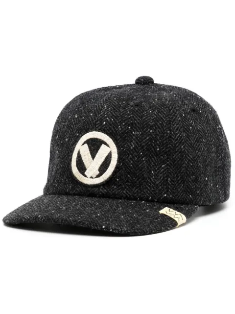 visvim logo embroidery knit cap