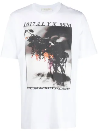 1017 ALYX 9SM グラフィック Tシャツ | ホワイト | FARFETCH JP