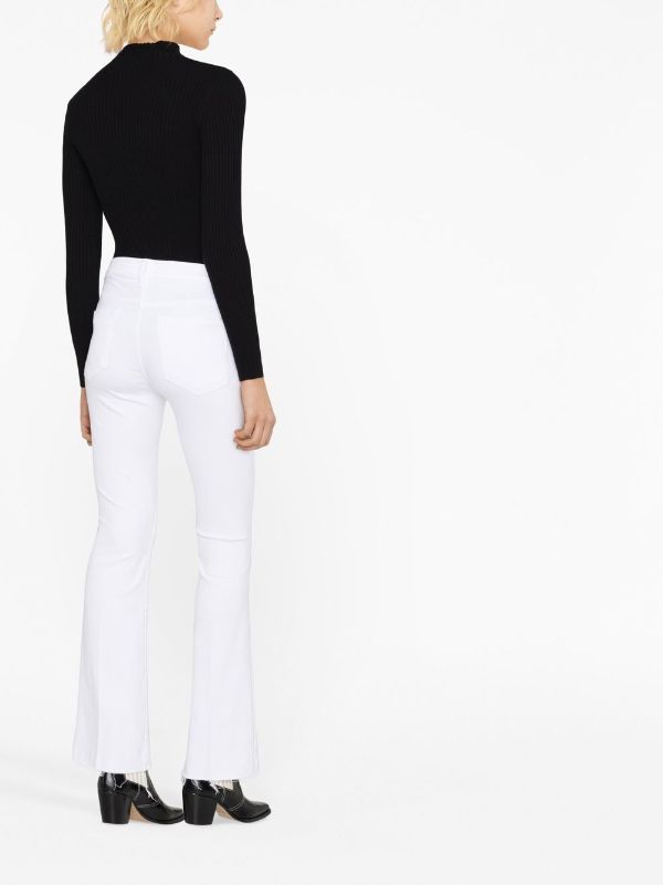 MOTHER mid-rise Flared Jeans - Farfetch