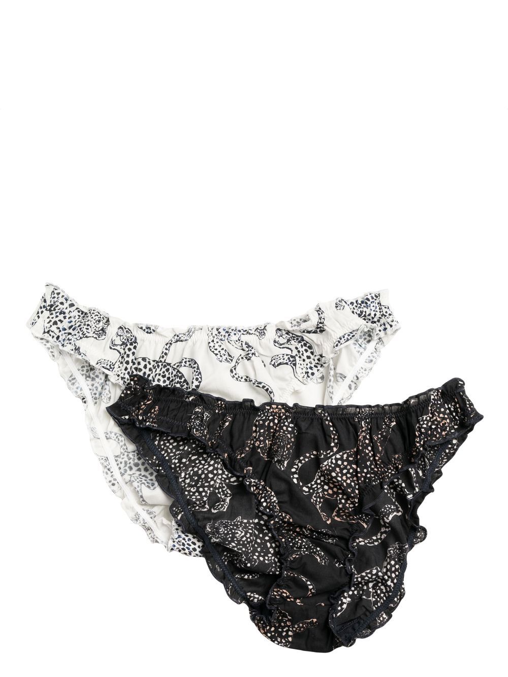 pack of two animal-print briefs