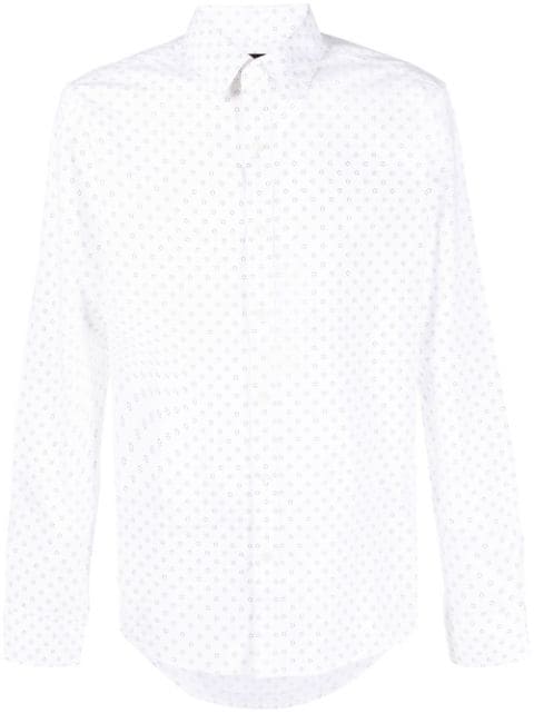 Michael Kors - Daisy-print long-sleeve shirt