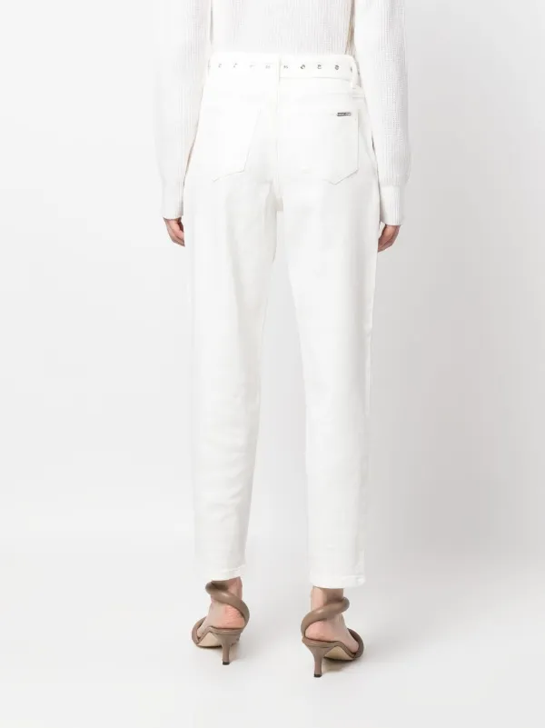 Michael kors white outlet jeans