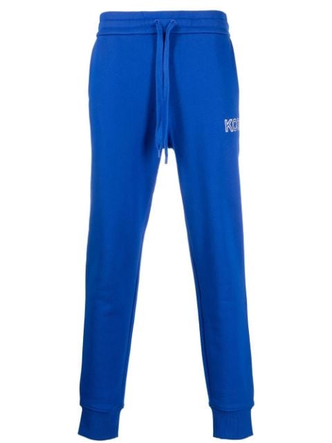 Michael Kors - logo-embroidered tapered track pants