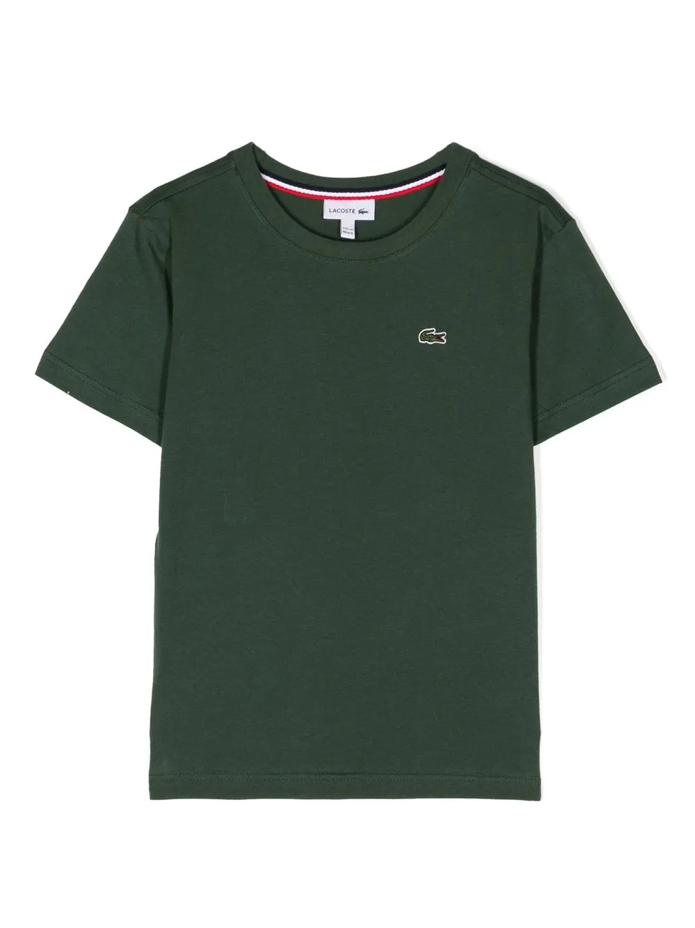 

Lacoste Kids logo-patch short-sleeved T-shirt - Green