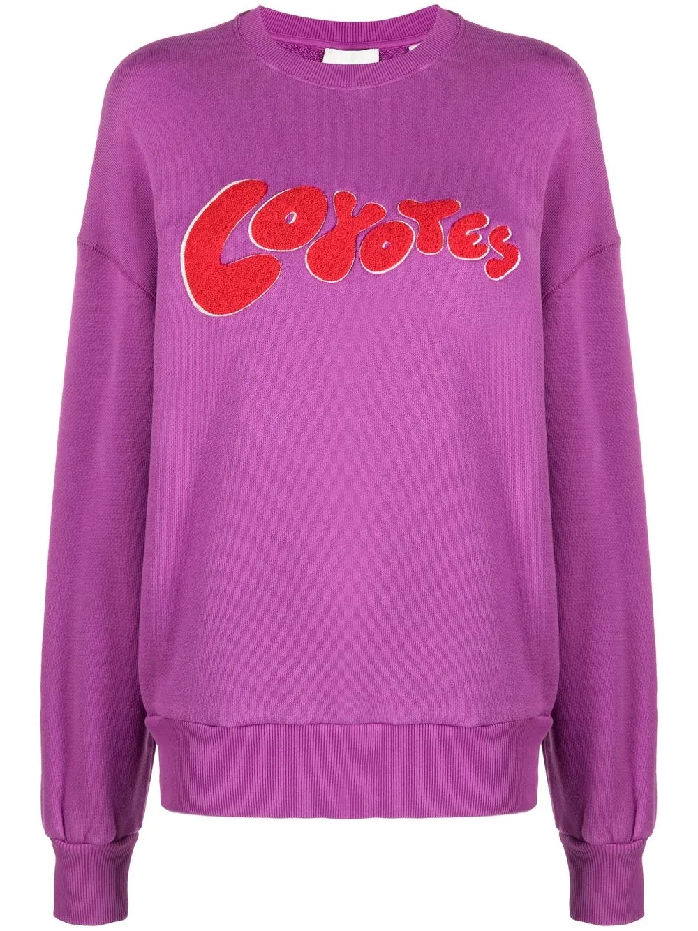 

Les Coyotes De Paris sudadera con logo estampado - Morado