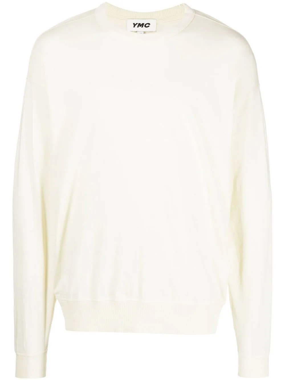 

YMC Zephyr long-sleeve T-shirt - Yellow