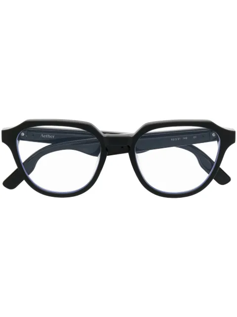 Aether Eyewear lentes con armazón redonda