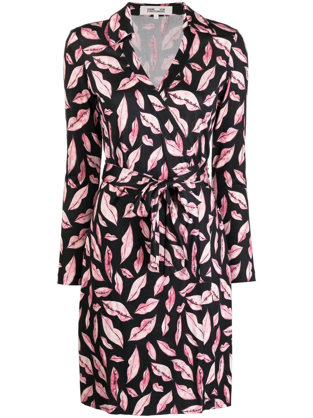 Dvf shop lips dress