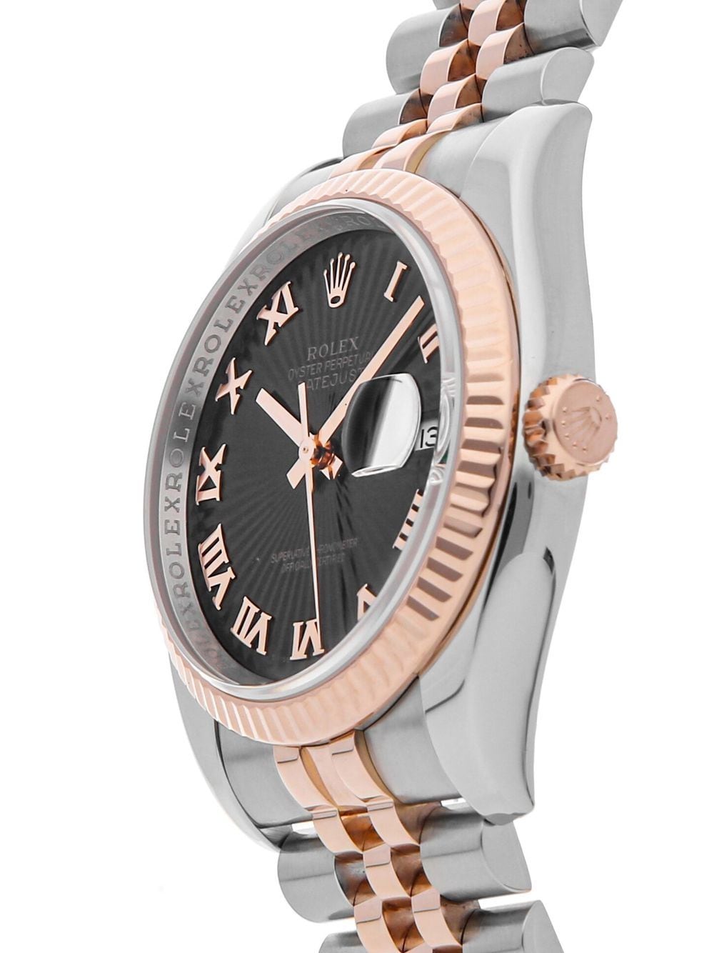 Rolex 2005 pre-owned Datejust horloge - Zwart