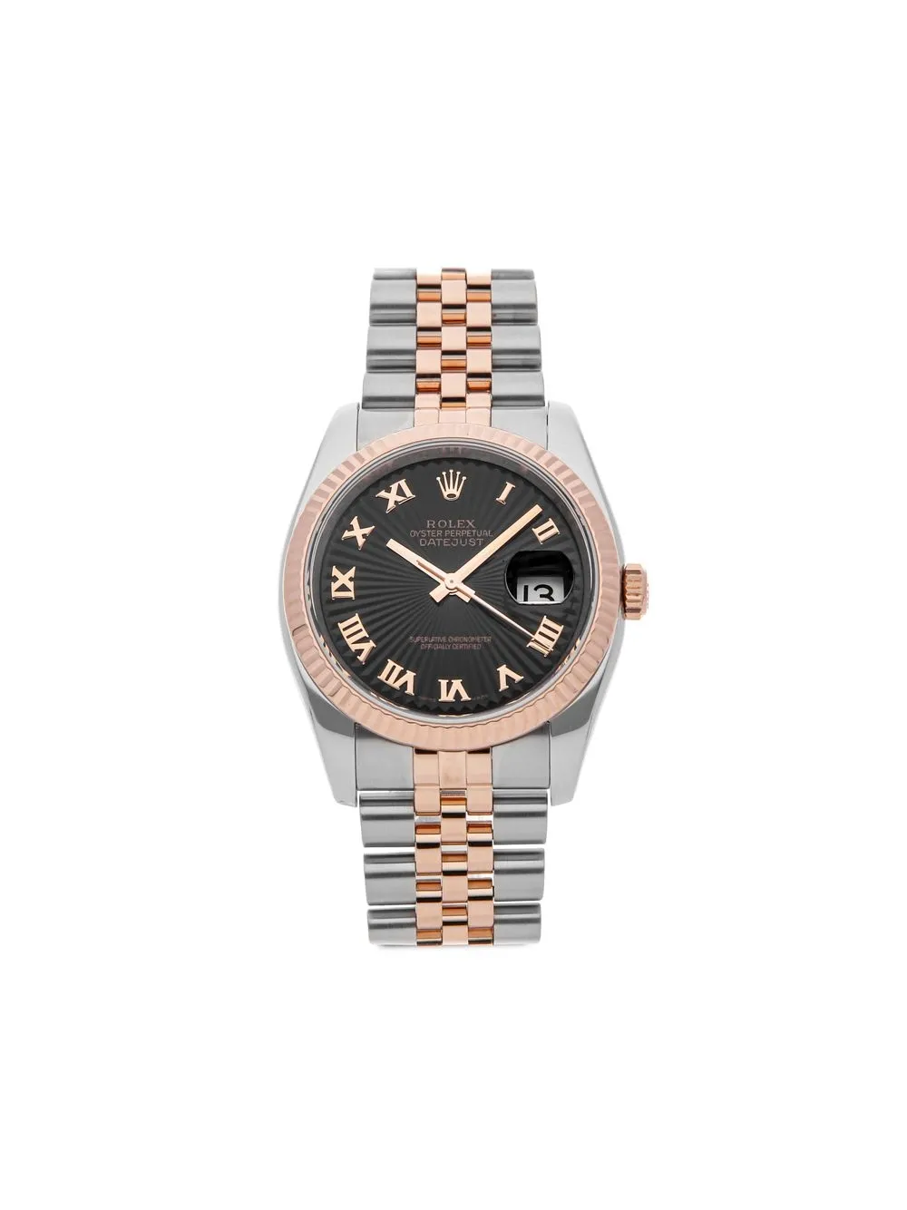 

Rolex 2005 pre-owned Datejust 36mm - Black