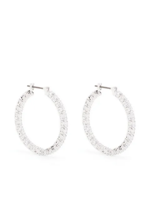 Swarovski Matrix hoop earring