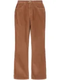 RE/DONE 70s flared corduroy trousers - Brown