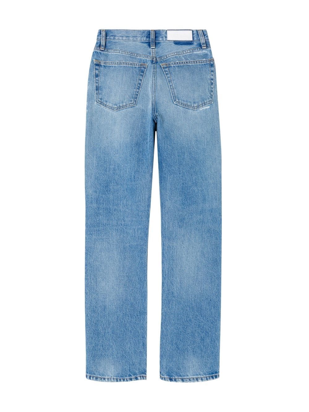Shop Re/done High-rise Loose Jeans In Blue