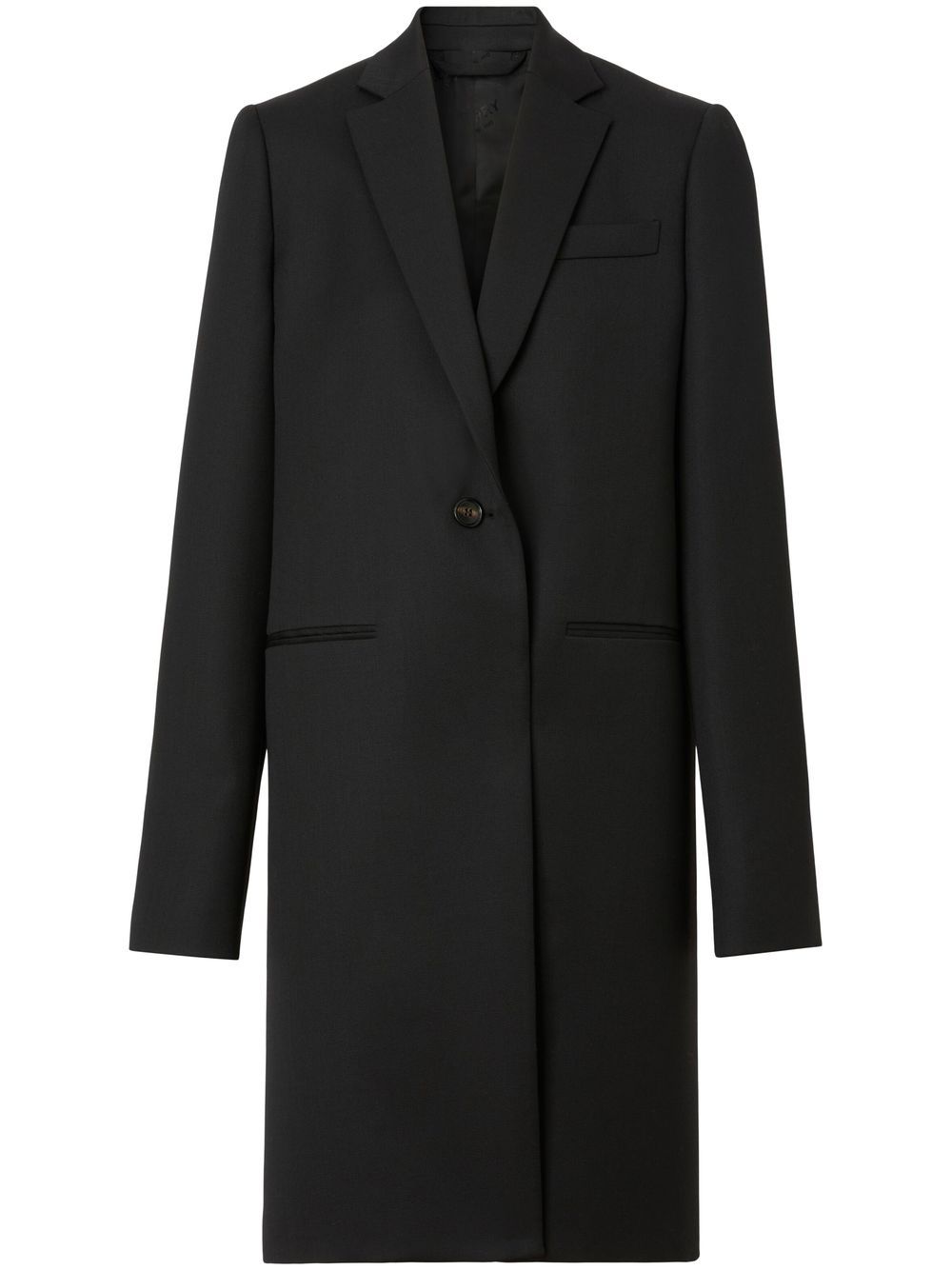 Burberry single-breasted Wool Twill Coat - Farfetch