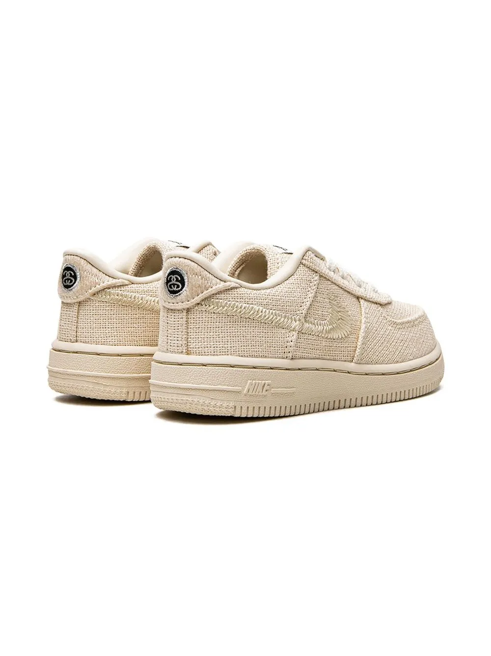 Nike X Stüssy Air Force 1 Low Sneakers In Neutrals