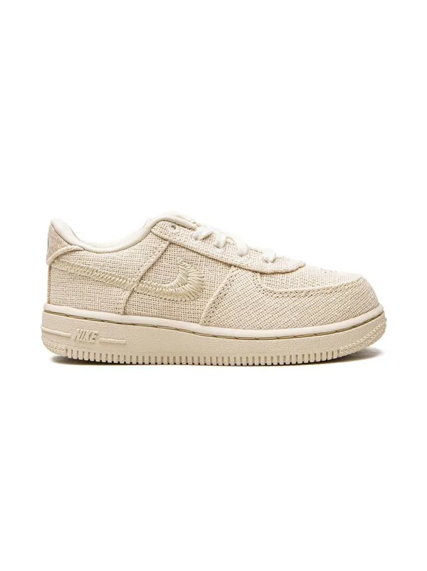 Nike Kids x Stüssy Air Force 1 Low Sneakers | Neutrals | FARFETCH