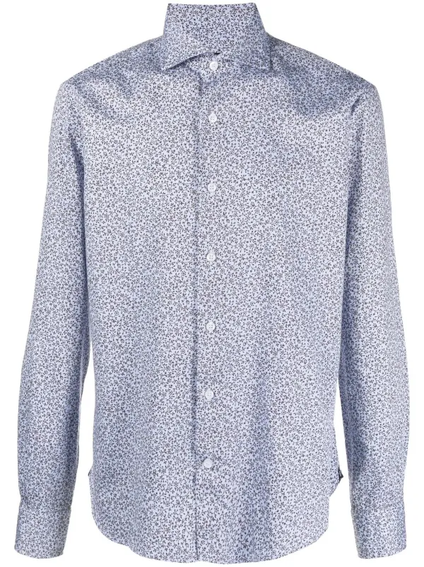 Orian floral print Long Sleeve Shirt Farfetch