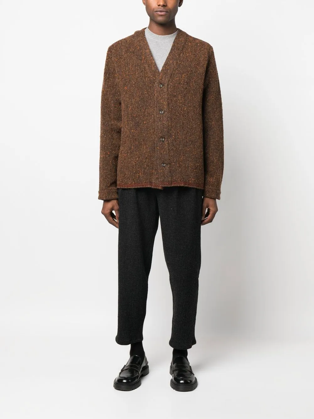 

A Kind of Guise v-neck knitted cardigan - Brown
