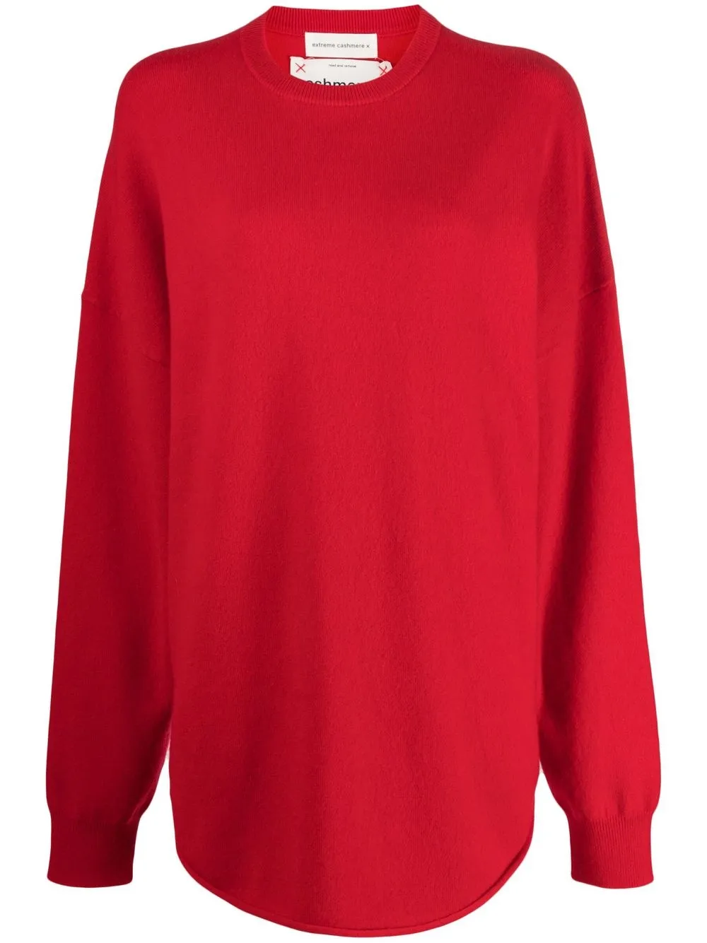 

extreme cashmere suéter con cuello redondo - Rojo