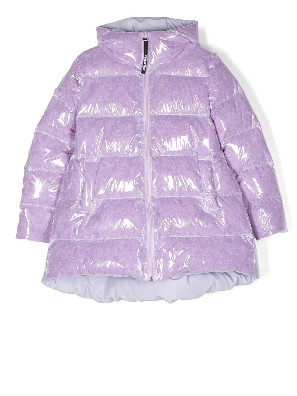

Goose Tech padded zip-up coat - Purple