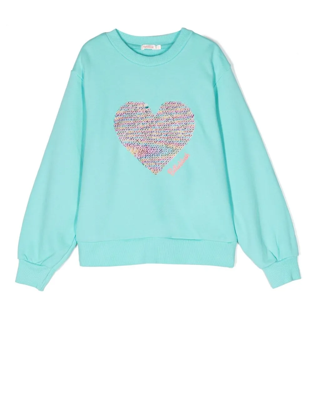 

Billieblush sequin-detail long-sleeve sweatshirt - Blue