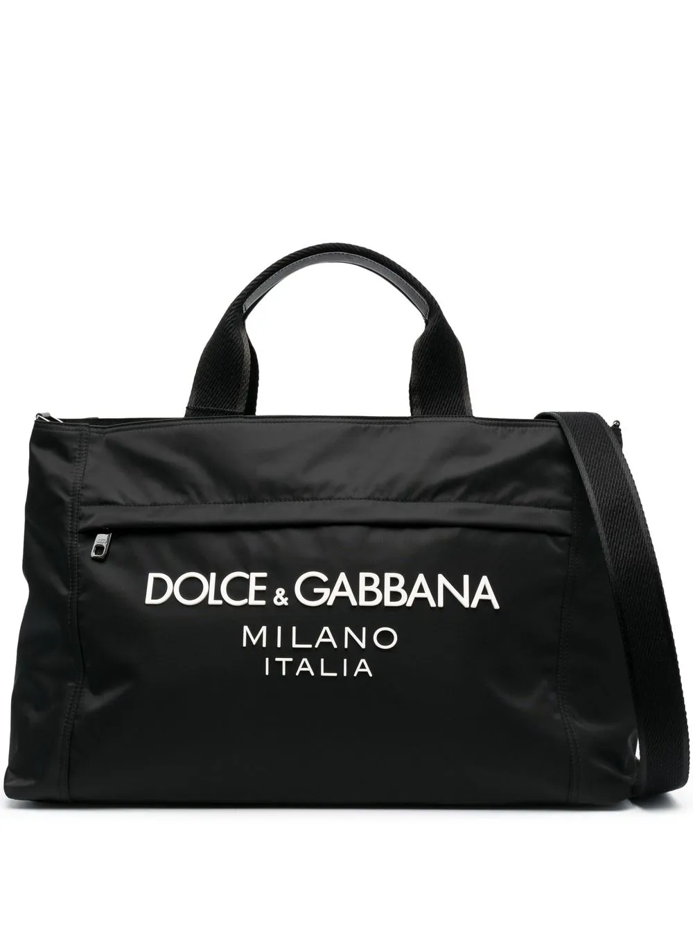 

Dolce & Gabbana logo-print tote bag - Black