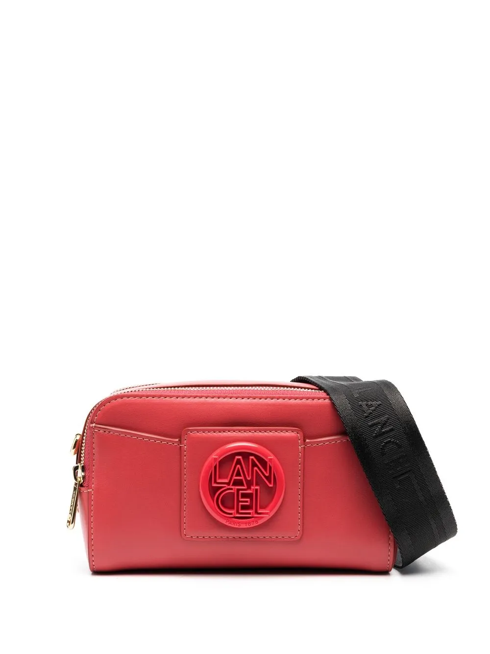 

Lancel leather camera bag - Red