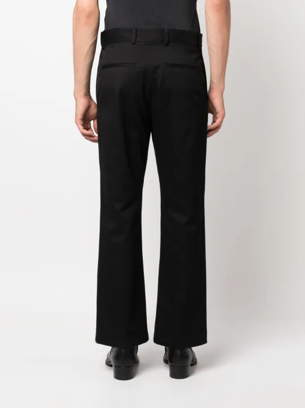 Acne Studios ストレートパンツ 黒 Acne Studios ストレートパンツ | ブラック | FARFETCH JP