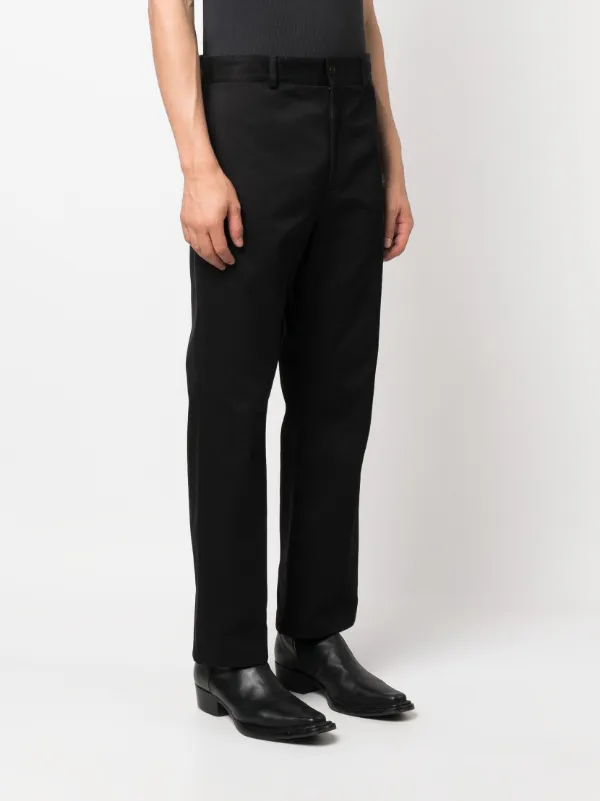 Acne Studios ストレートパンツ 黒 Acne Studios ストレートパンツ | ブラック | FARFETCH JP