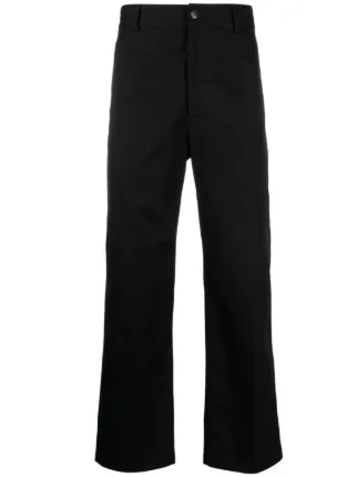 Acne Studios ストレートパンツ | ブラック | FARFETCH JP