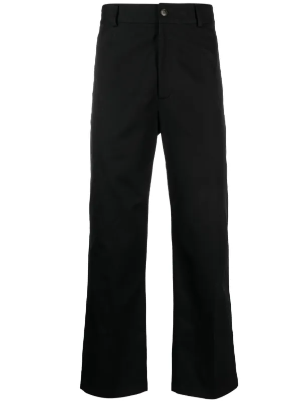 Acne Studios ストレートパンツ 黒 Acne Studios ストレートパンツ | ブラック | FARFETCH JP