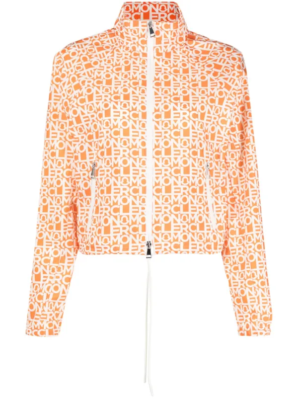 【24SS NEW】MONCLER_woman / Alose ジャケット / Orange Moncler Orange Puffer Goose down Jacket 90s Vintage Grenoble
