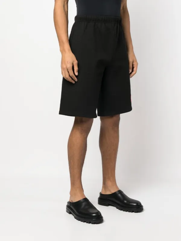 Kenzo logo-patch Detail Shorts | Black | FARFETCH