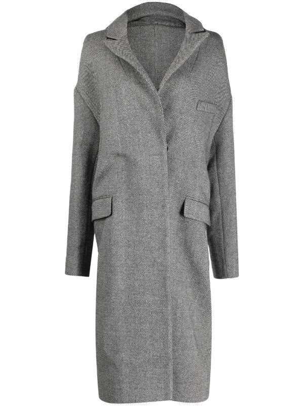 Topshop hot sale herringbone coat