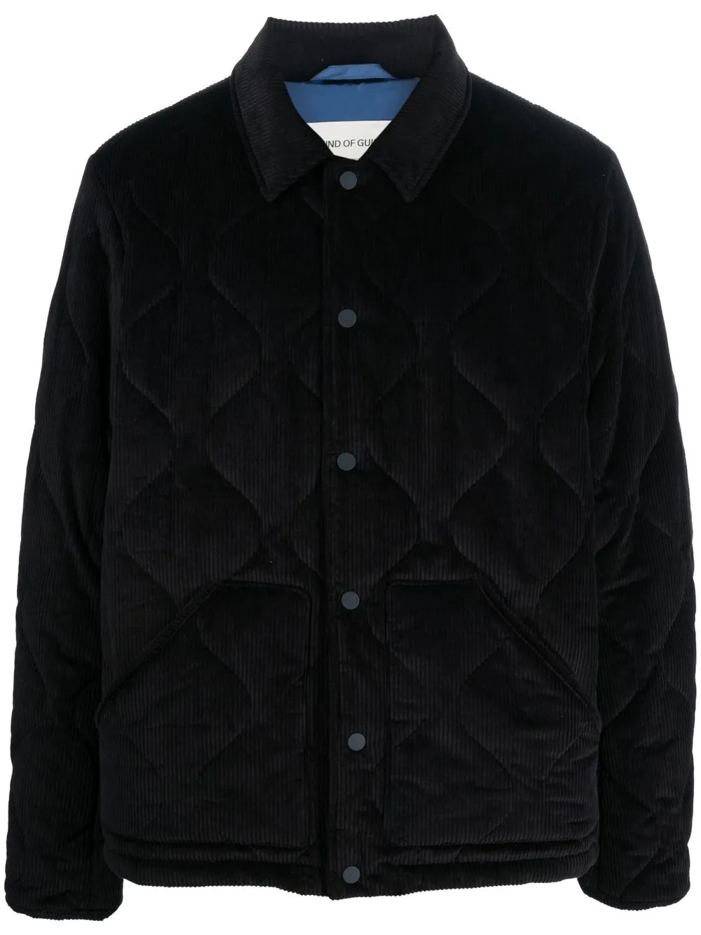 

A Kind of Guise quilted shirt jacket - Blue