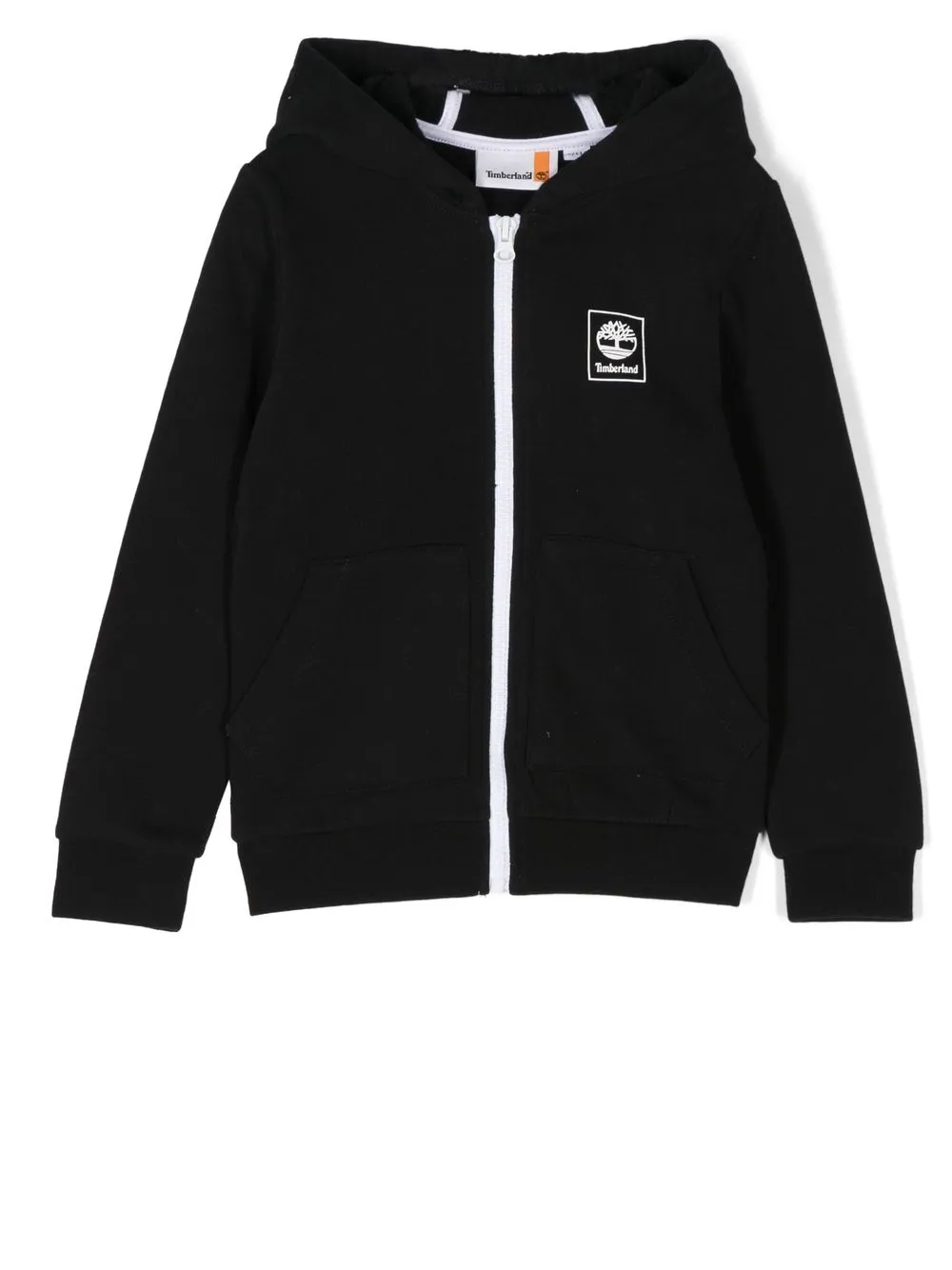 

Timberland Kids hoodie con logo estampado - Negro