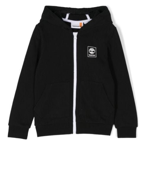 Timberland Kids - logo-print hoodie